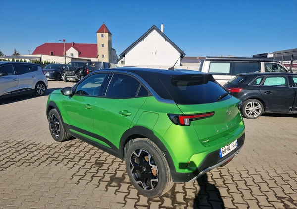 Opel Mokka cena 43900 przebieg: 18000, rok produkcji 2021 z Rawicz małe 232